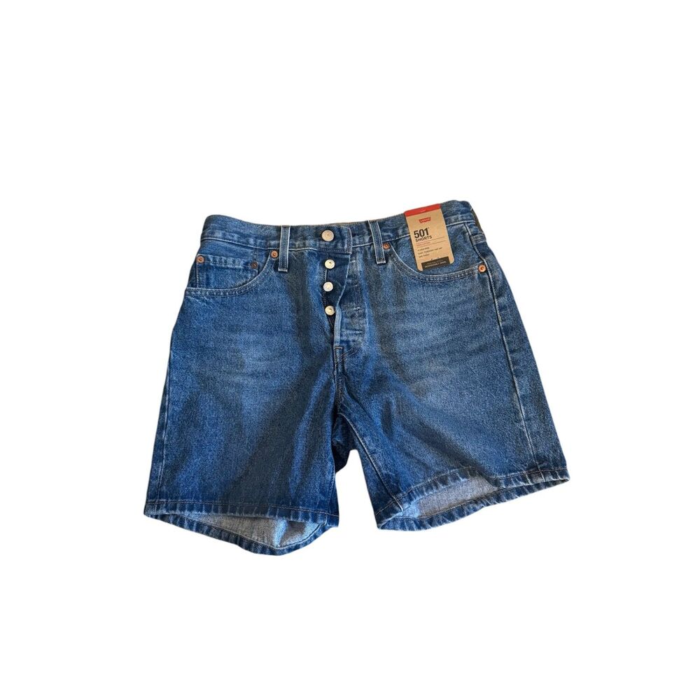 Levi's 501 Blue Shorts